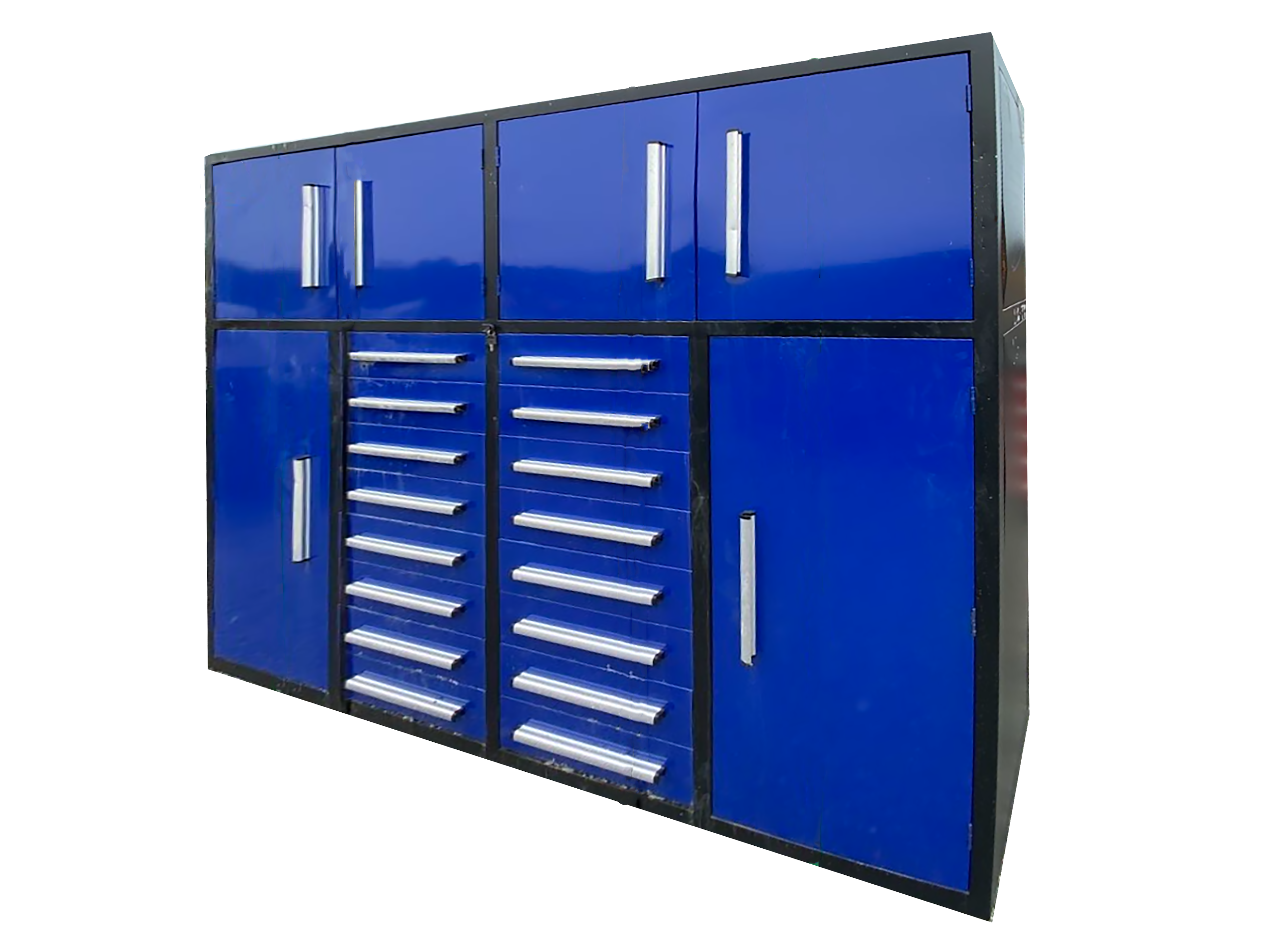 Steelman 7' Garage Storage Cabinets (16 Drawers)