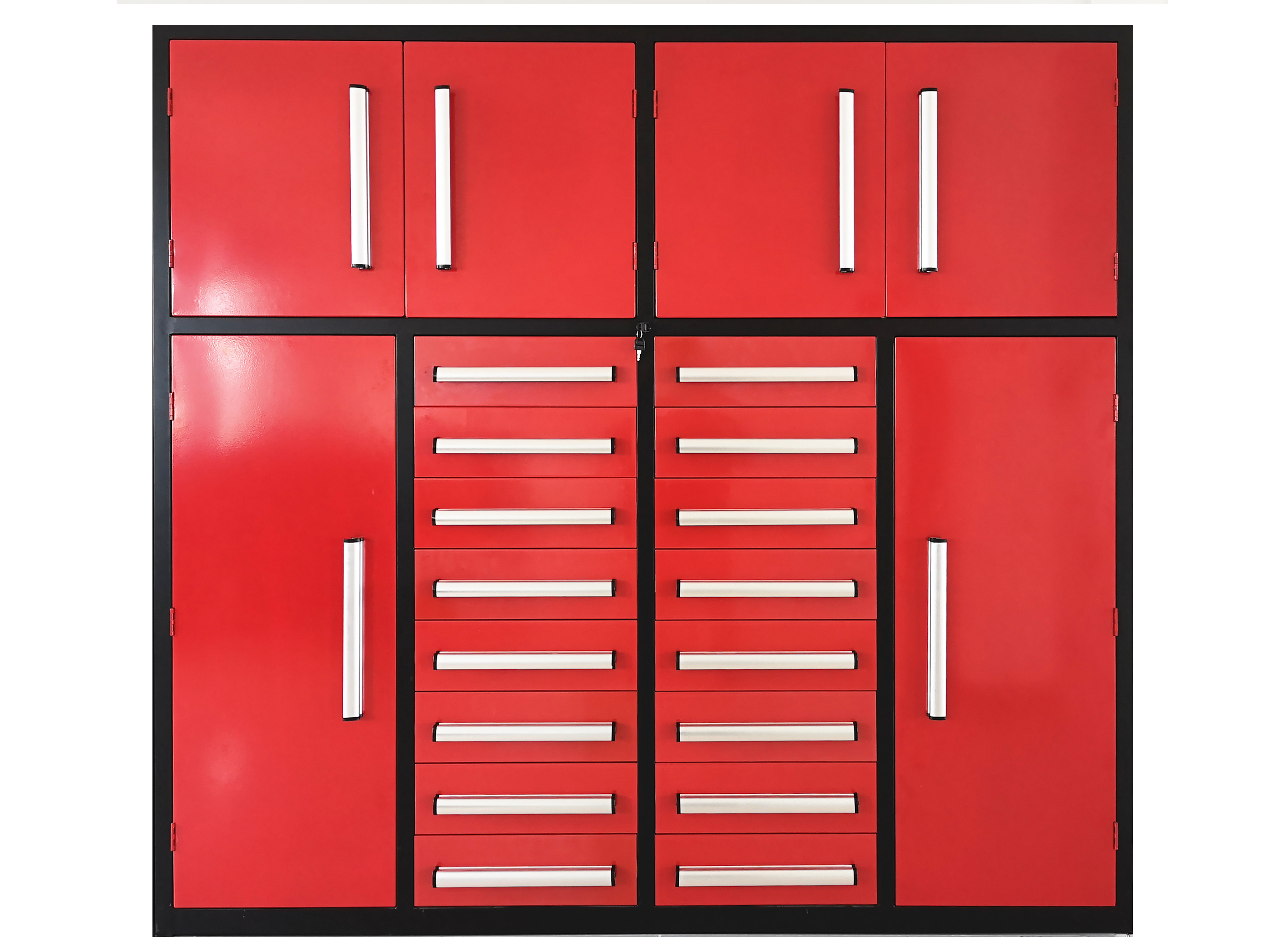 Steelman 7' Garage Storage Cabinets (16 Drawers)