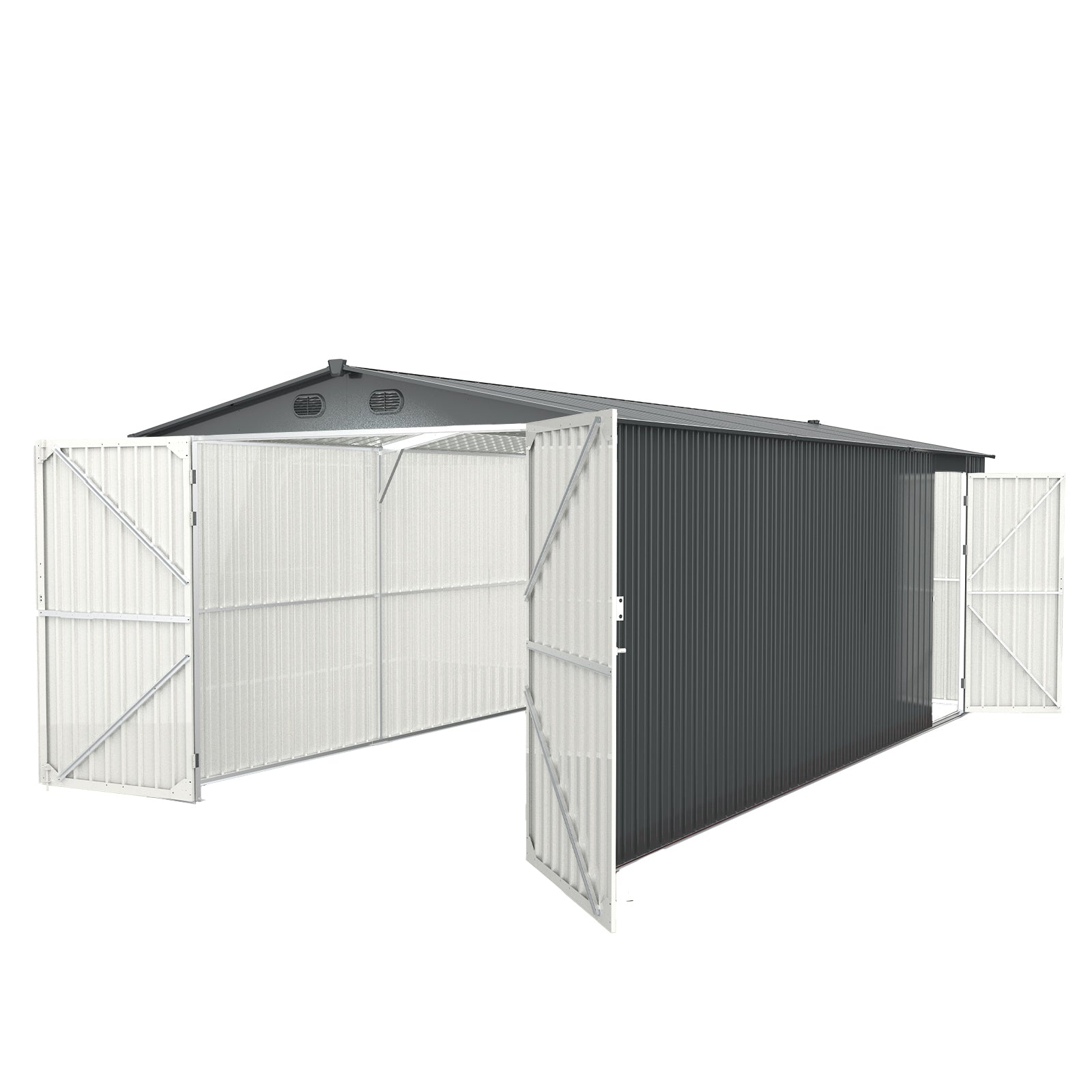 CHERY INDUSTRIAL Metal Storage Shed 10'x20'