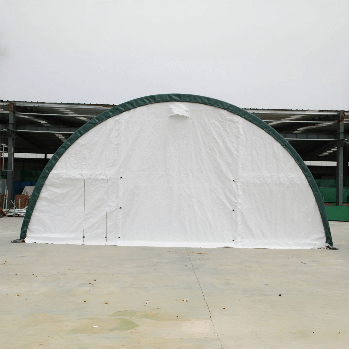 Single Truss Arch Storage Shelter W30'xL40'xH15'