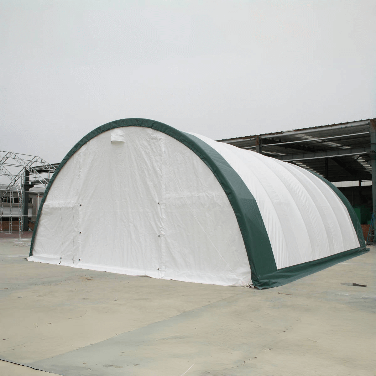 Single Truss Arch Storage Shelter W30'xL40'xH15'