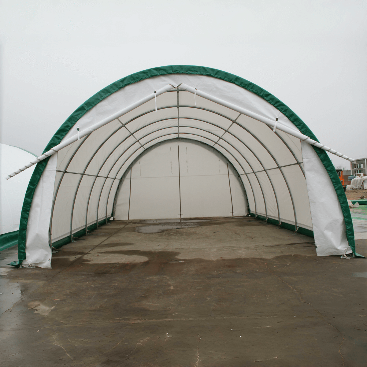 Single Truss Arch Storage Shelter W20'xL30'xH12'