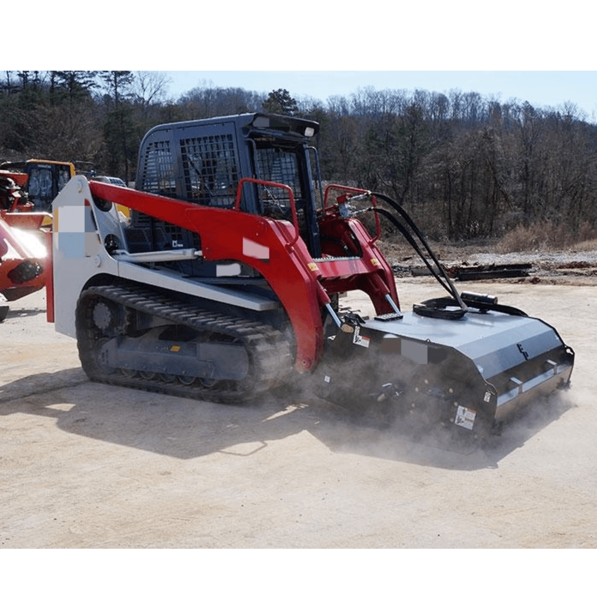 Greatbear Skid Steer 72'' Rotary Broom