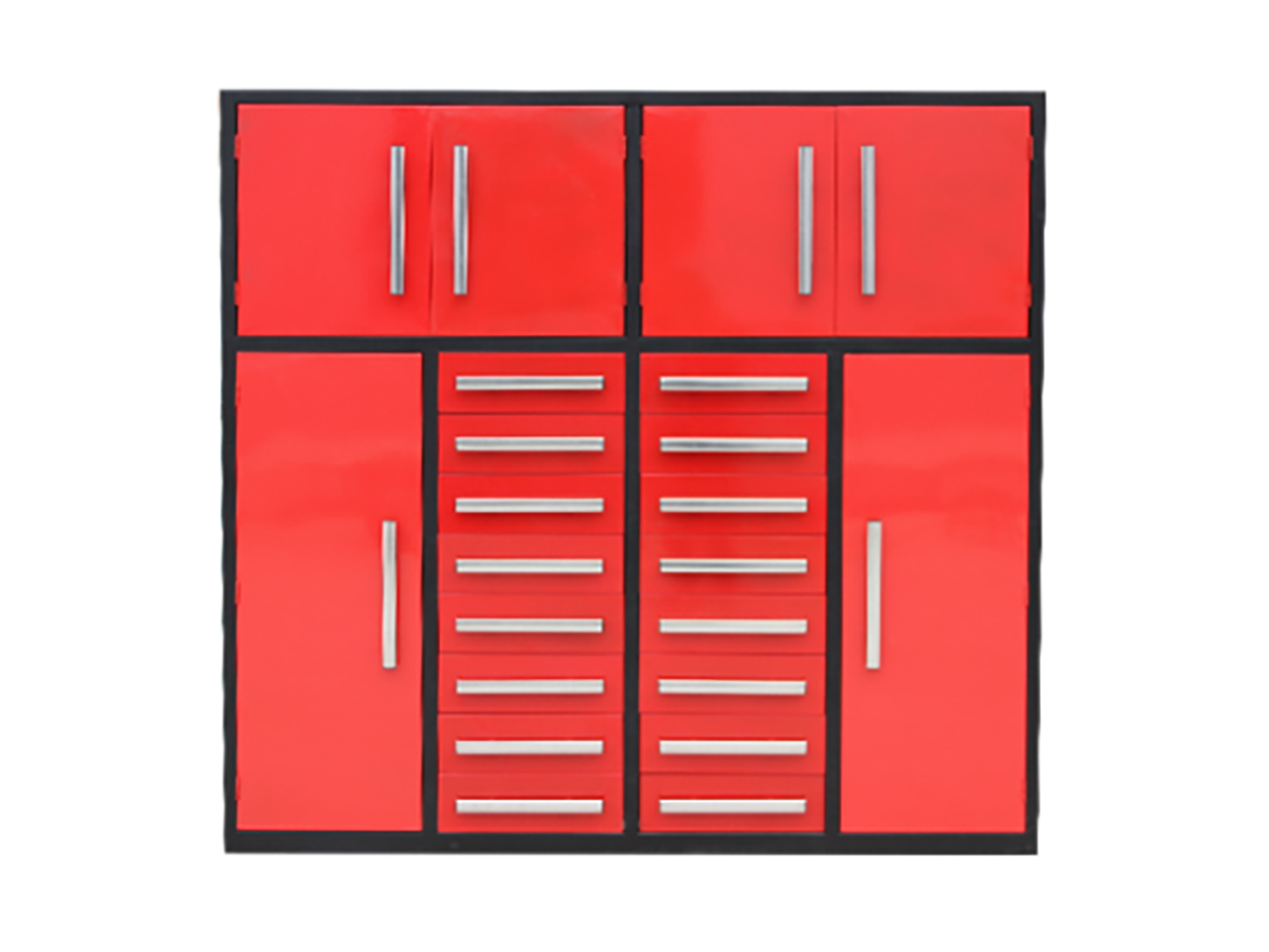 Steelman 7' Garage Storage Cabinets (16 Drawers)