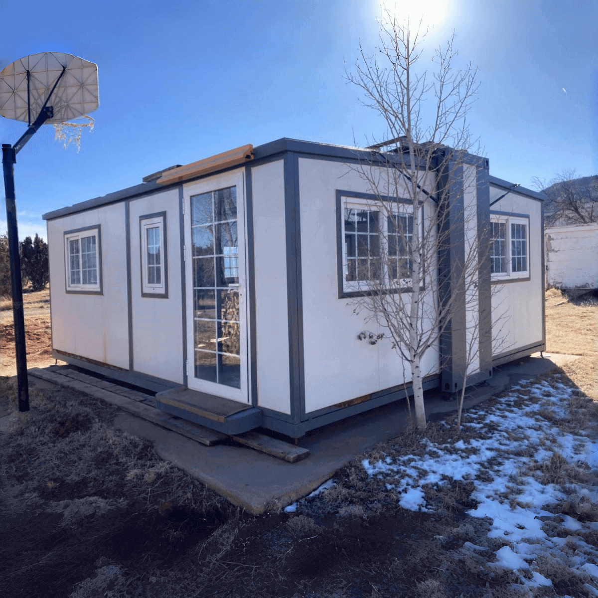 Mobile Expandable Prefab House 16½ft x 20ft